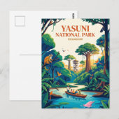 Nationaal park Yasuni Ecuador Briefkaart (Voorkant / Achterkant)
