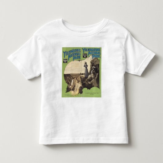 Nationaal park Yellowstone 3 Kinder Shirts (Voorkant)