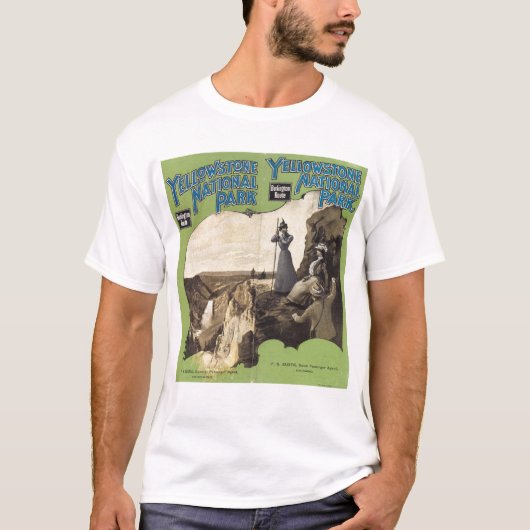 Nationaal park Yellowstone 3 T-shirt (Voorkant)