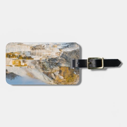 Nationaal Park Yellowstone Bagagelabel (Voorkant horizontaal)