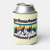 Nationaal Park Yellowstone Blikjeskoeler (Blikje Achterkant)