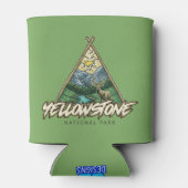 Nationaal Park Yellowstone Blikjeskoeler (Achterkant)