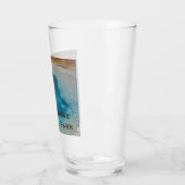 Nationaal park Yellowstone Blue Hot Spring Pool Glas (Links)