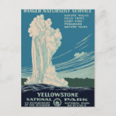 Nationaal Park Yellowstone Briefkaart (Voorkant)