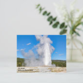 Nationaal Park Yellowstone Briefkaart (Staand voorkant)
