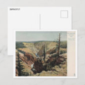 Nationaal Park Yellowstone,  Briefkaart (Voorkant / Achterkant)