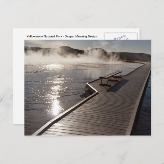 Nationaal Park Yellowstone Briefkaart (Voorkant / Achterkant)