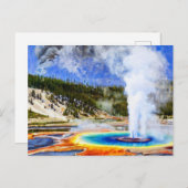 Nationaal Park Yellowstone Briefkaart (Voorkant / Achterkant)