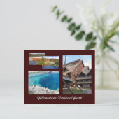 Nationaal Park Yellowstone Briefkaart (Staand voorkant)