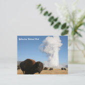 Nationaal Park Yellowstone Briefkaart (Staand voorkant)