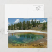Nationaal Park Yellowstone Briefkaart (Voorkant / Achterkant)