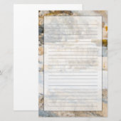 Nationaal Park Yellowstone Briefpapier (Voorkant / Achterkant)