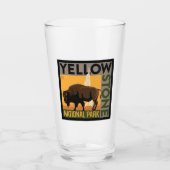 Nationaal park Yellowstone | Buffels Glas (Voorkant)