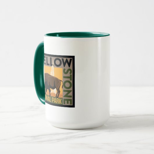 Nationaal park Yellowstone | Buffels Mok (Voorkant links)