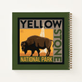 Nationaal park Yellowstone | Buffels Notitieboek (Achterkant)