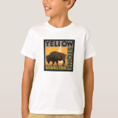 Nationaal park Yellowstone | Buffels T-shirt (Voorkant)