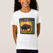 Nationaal park Yellowstone | Buffels T-shirt (Voorkant)