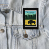 Nationaal Park Yellowstone Button (Insitu)