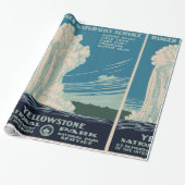 Nationaal Park Yellowstone Cadeaupapier (Uitgerold)