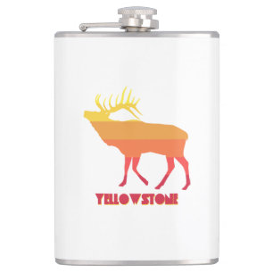 Nationaal park Yellowstone Elk Heupfles