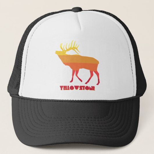 Nationaal park Yellowstone Elk Trucker Pet (Voorkant)