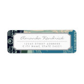 Nationaal Park Yellowstone Etiket (Voorkant)