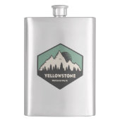 Nationaal Park Yellowstone Flacon (Voorkant)