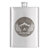 Nationaal Park Yellowstone Flacon (Voorkant)