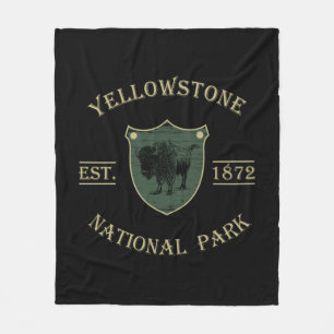 Nationaal park Yellowstone Fleece Deken