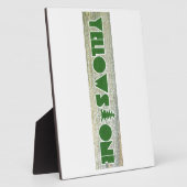 Nationaal Park Yellowstone Fotoplaat (Zijkant)