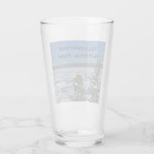 Nationaal park Yellowstone Frozen Lake Photo Glas (Achterkant)