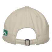 Nationaal Park Yellowstone Geborduurde Pet (Achterkant)