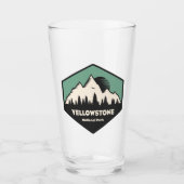 Nationaal Park Yellowstone Glas (Voorkant)