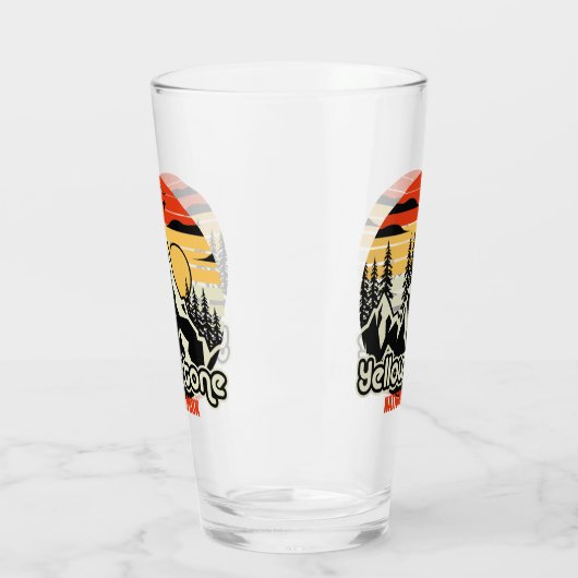 Nationaal Park Yellowstone Glas (Links)