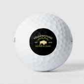 Nationaal Park Yellowstone Golfballen (Voorkant)
