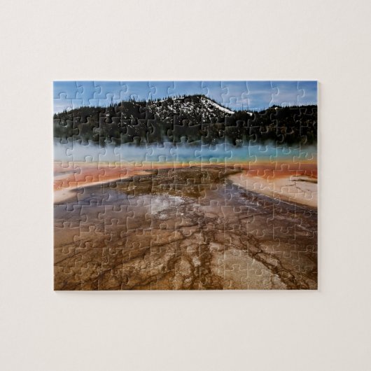 NATIONAAL PARK YELLOWSTONE, GRAND PRISMATIC LEGPUZZEL (Horizontaal)
