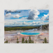 Nationaal park Yellowstone Grand Prismatic Spring Briefkaart (Voorkant)
