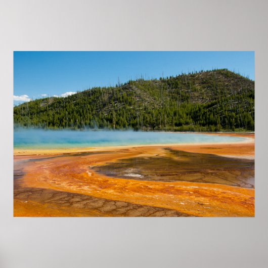 Nationaal park Yellowstone Grand Prismatic Spring Poster (Voorkant)