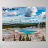 Nationaal park Yellowstone Grand Prismatic Spring Poster (Voorkant)