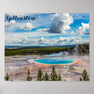Nationaal park Yellowstone Grand Prismatic Spring Poster