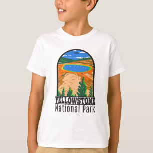 Nationaal park Yellowstone Grand Prismatic Spring  T-shirt