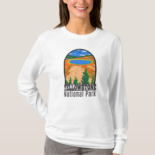 Nationaal park Yellowstone Grand Prismatic Spring  T-shirt