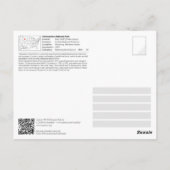 Nationaal park Yellowstone - Grijze Wolf Briefkaart (Achterkant)