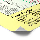 Nationaal Park Yellowstone Groot Poster (Hoek)