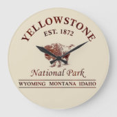Nationaal park Yellowstone Grote Klok (Voorkant)