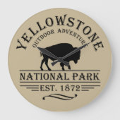 Nationaal park Yellowstone Grote Klok (Voorkant)