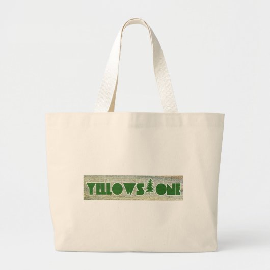 Nationaal Park Yellowstone Grote Tote Bag
