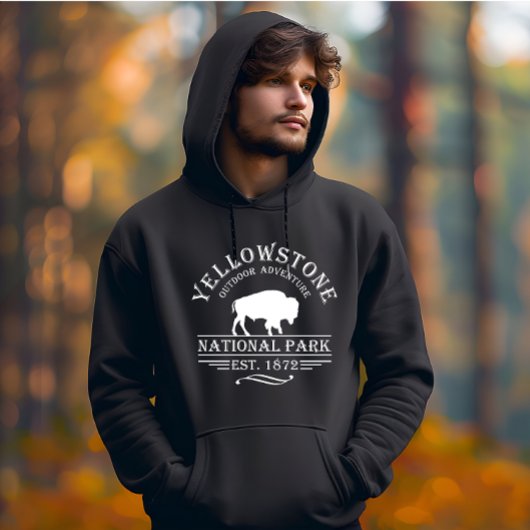 Nationaal park Yellowstone Hoodie