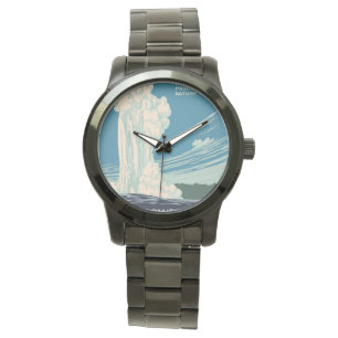 Nationaal Park Yellowstone Horloge