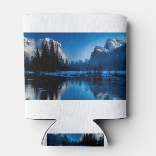 Nationaal park Yellowstone in de winter Blikjeskoeler (Achterkant)